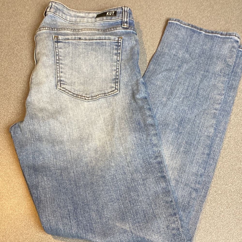 KUT from the Kloth Women's Light Wash Blue Jeans